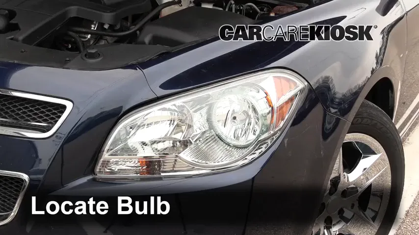 2009 Chevrolet Malibu LS 2.4L 4 Cyl. Lights Highbeam (replace bulb)